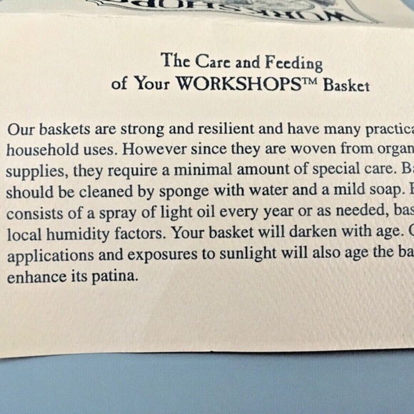 Gerald Henn Workshops Square Hand Woven Trinket Basket Leather Handle - Picture 8 of 11